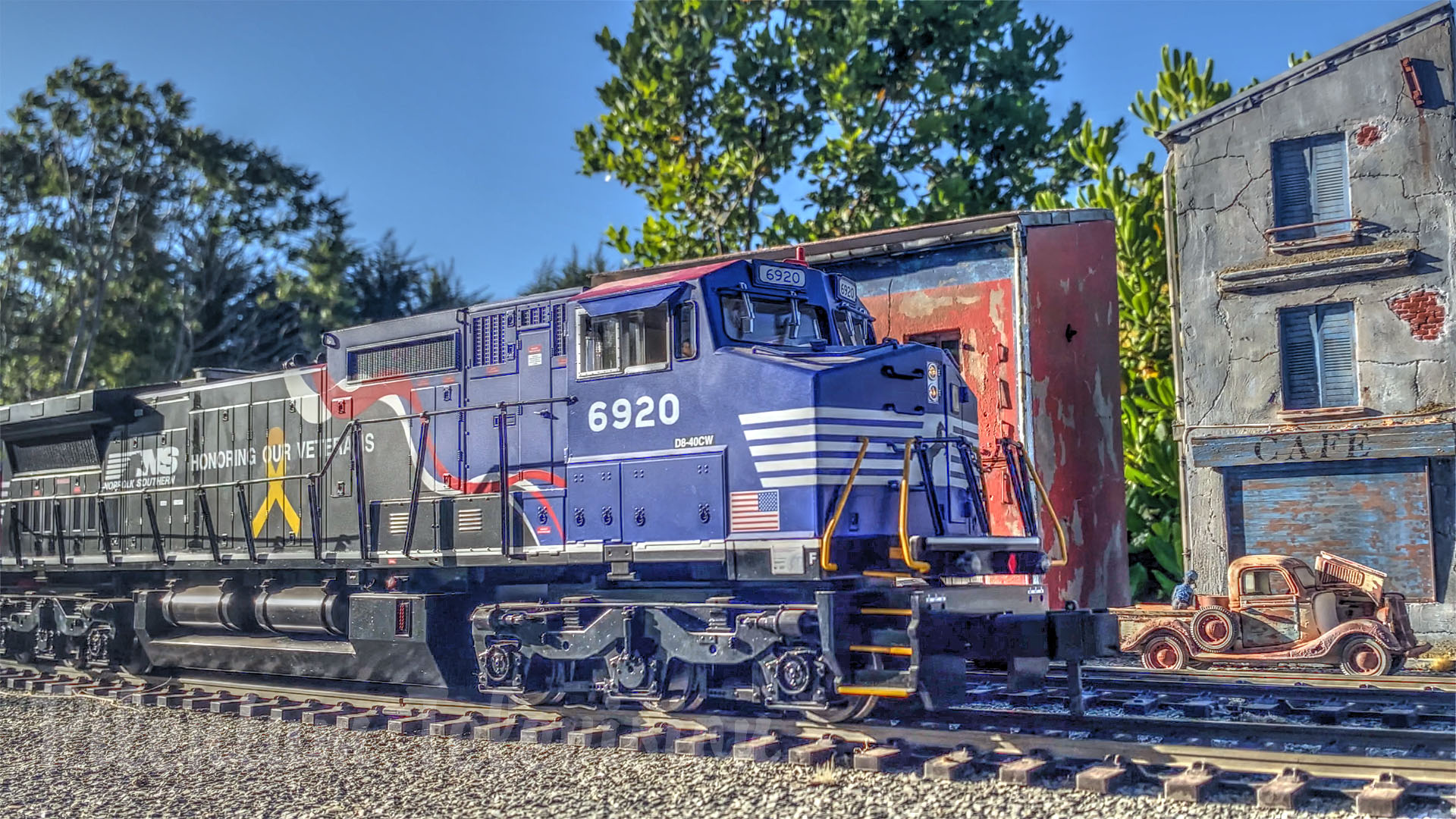 Ferromodelismo Chile: Model railroad operating session with Märklin trains in Gauge 1