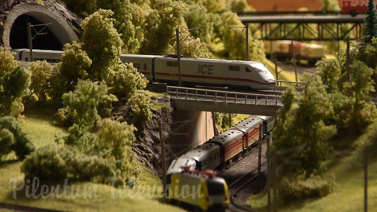 TT Scale Model Train Layout