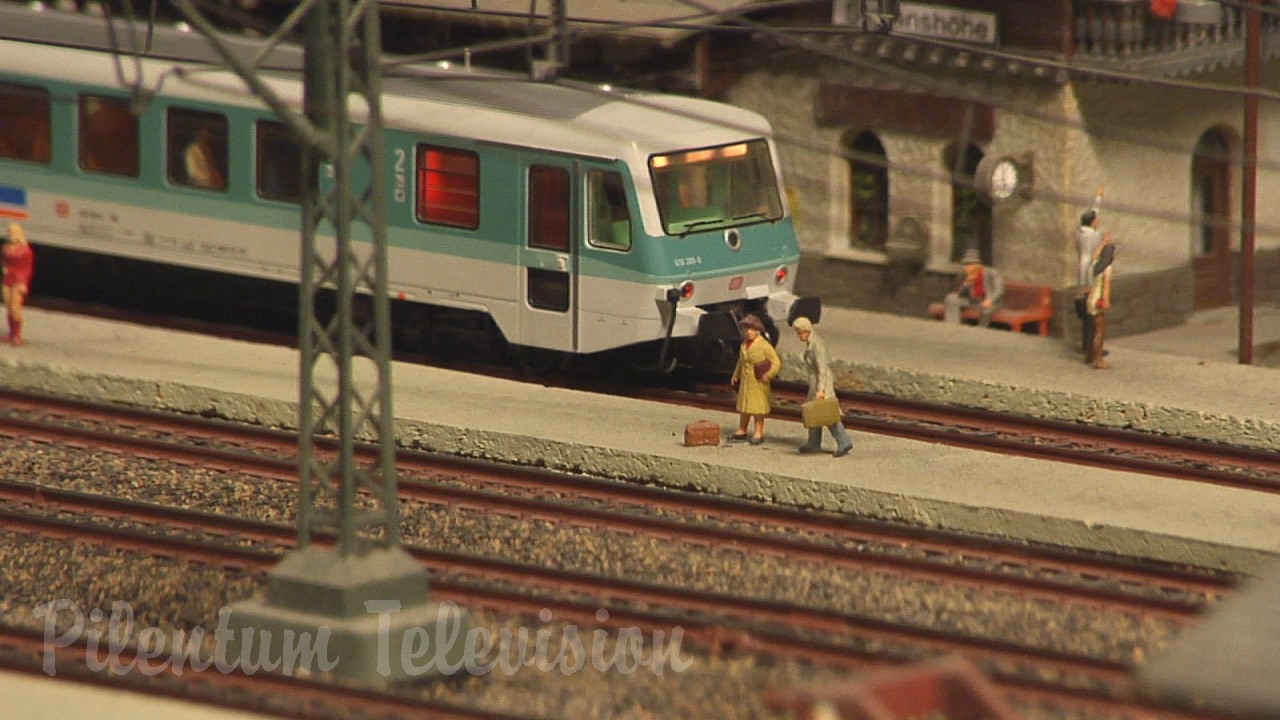 HO Scale Model Railway Layout from Germany