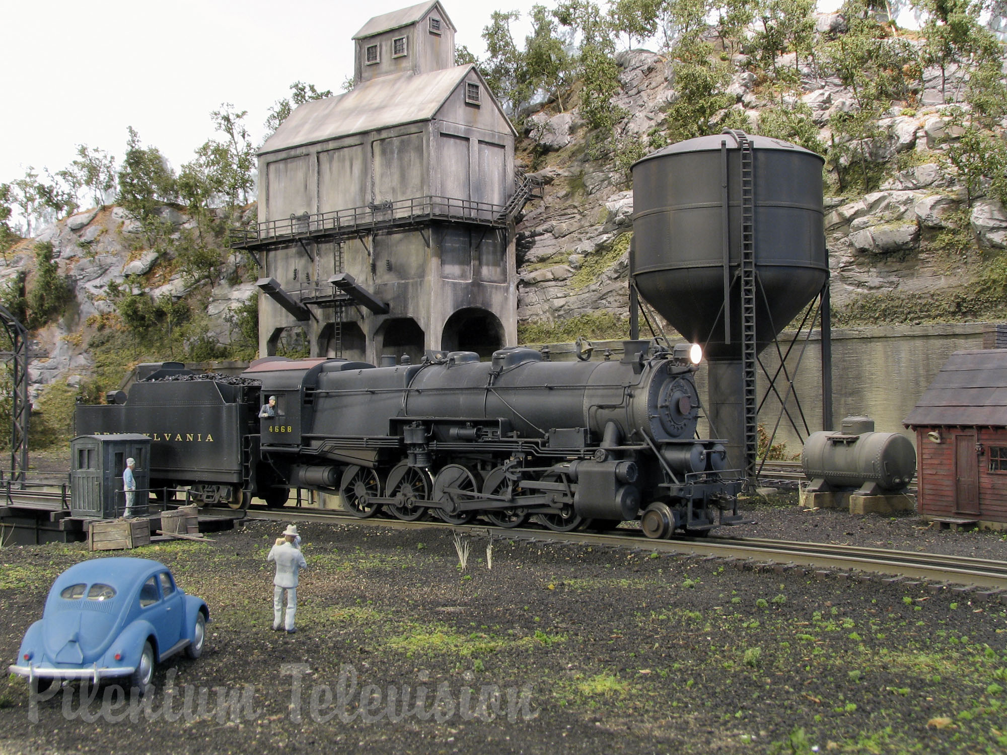 Big Steamers Paradise in O Scale - The Iconic Model Railroad Layout Greenbrook by Norm Charbonneau