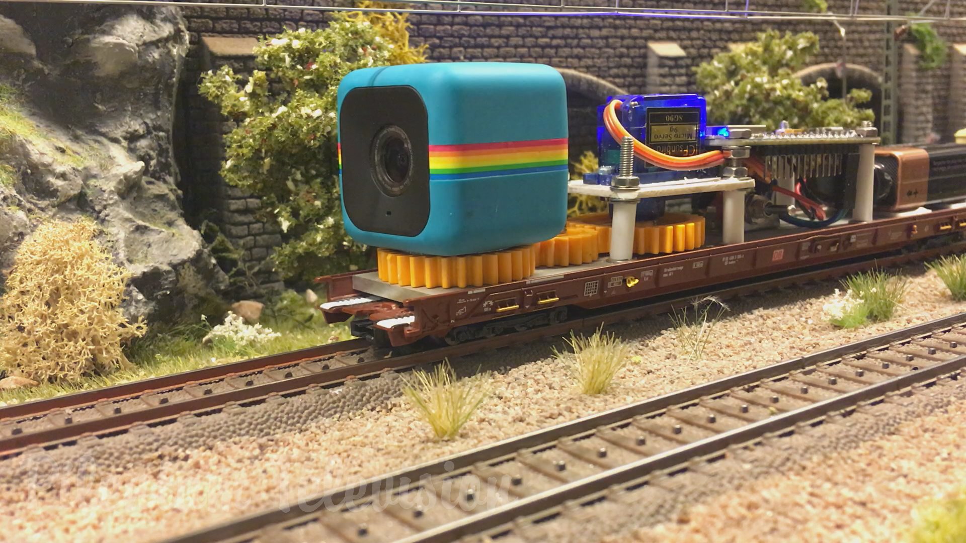 Camera Dolly for Model Railways and Model Railroads by Jens Krogsgaard