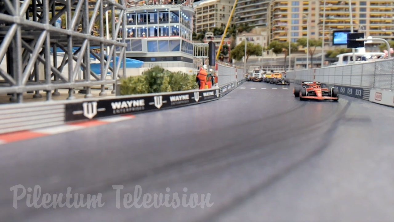 The First Formula One F1 Monaco Grand Prix at the Miniatur Wunderland 2024