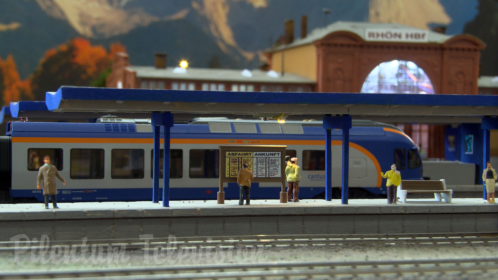 German Model Railroad Operations – Modular Model Train HO Scale Layout