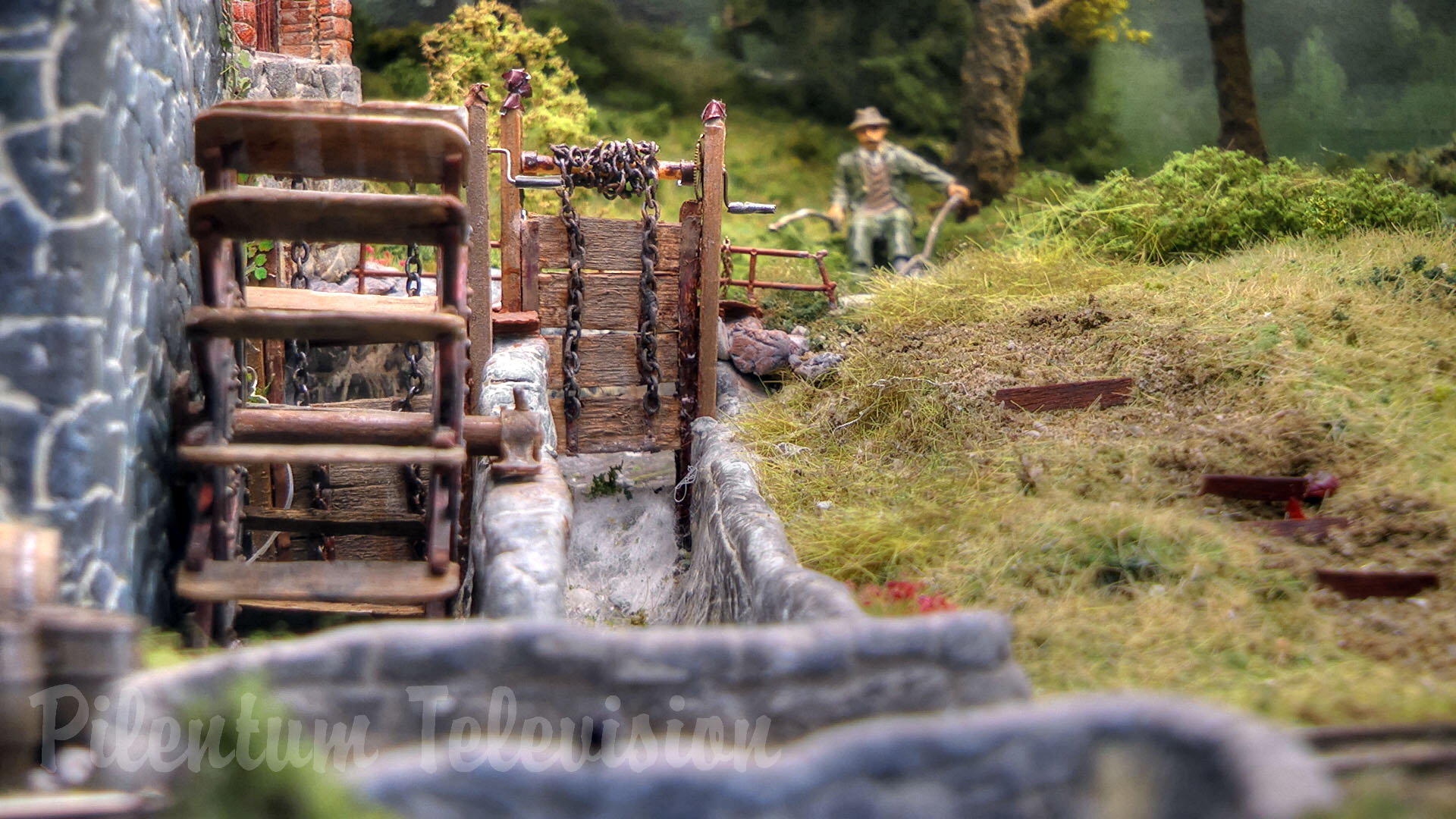 One of the Most Detailed Model Railway Layouts in Narrow Gauge O Scale - Old England by Samuel de Zutter