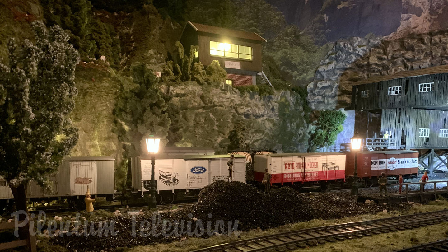 Steam Trains and Steam Locomotives on Arnold’s 1/32 Scale Model Railroad Layout